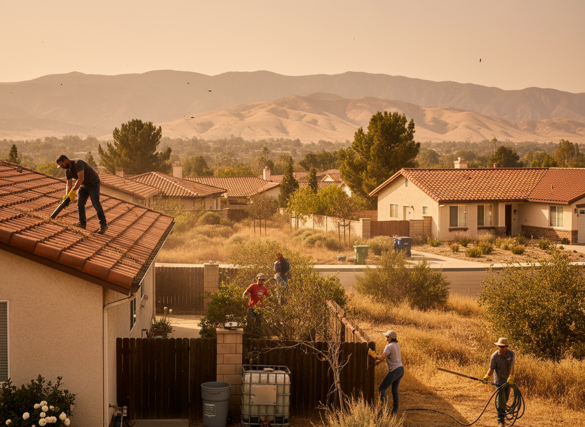 How To Prepare Granada Hills Homes For Santa Ana Wind Fire Season