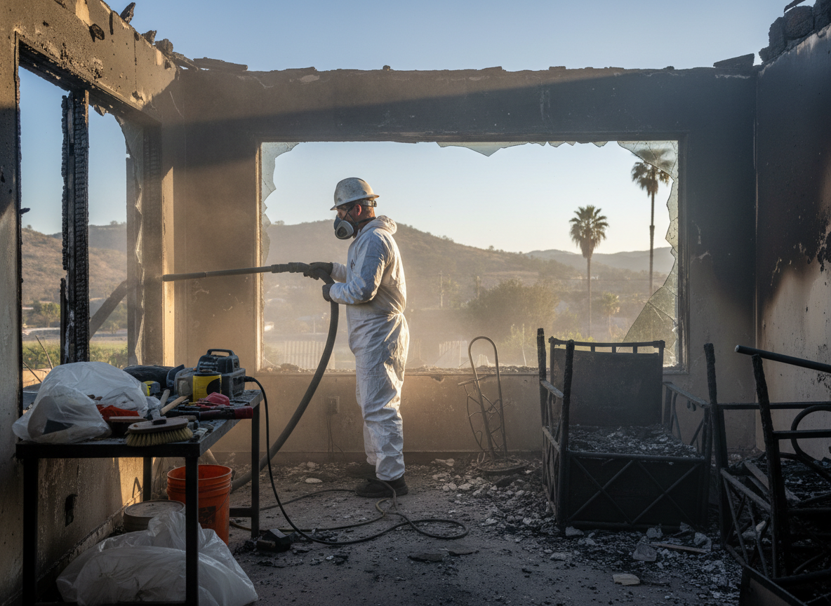 Fire Damage Restoration Granada Hills in Porter Ranch, CA 91326