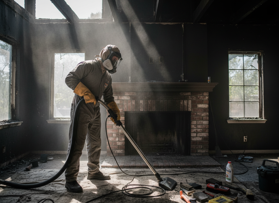 Soot removal in Granada Hills